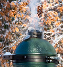 Large Big Green Egg on stand