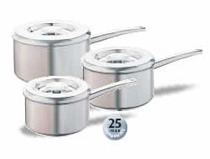 Aga Stainless Steel Saucepan Set