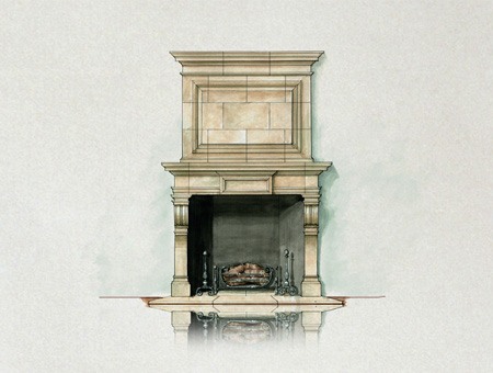 Chesneys Venezia Fireplace