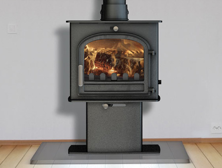 Cleanburn Norreskoven Pedestal Wood Burning Stove