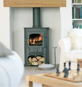 Clearview Solution 400 in fireplace