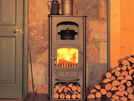 Clearview Pioneer Oven multi fuel / wood burning stove