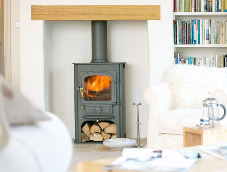 Clearview Solution 400 multi fuel / wood burning stove