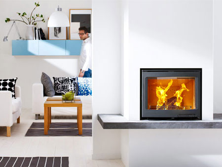 Contura i5 Panorama insert wood burning stove