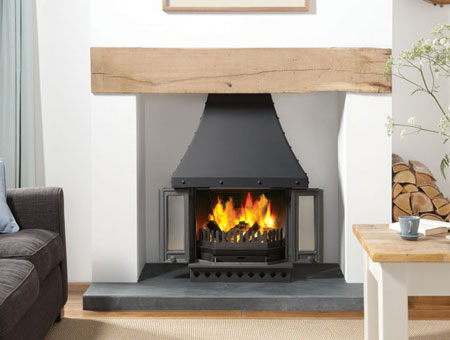 Dovre 1800 Cast Iron Fireplace