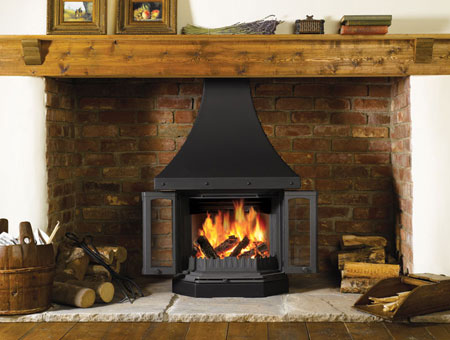 Dovre 2300CB Cast Iron Fireplace