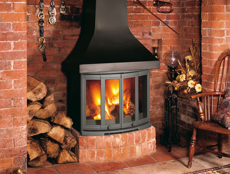 Dovre 2400CB Cast Iron Fireplace