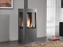 DRU Trio 3 sided gas stove