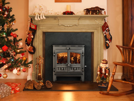 Hunter Herald 5 inset multi fuel stove