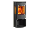 ILD 8 Wood Burning Stove in majolica brown