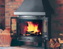 Jotul F 118 wood burning stove brown enamel thumbnail