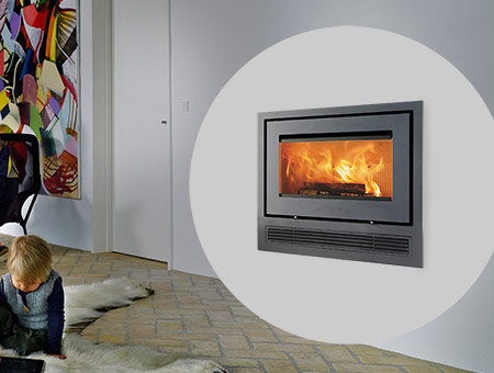 Lotus H470 Air Insert wood burning stove