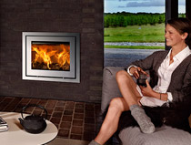 Lotus H570 R Insert Wood Burning Stove