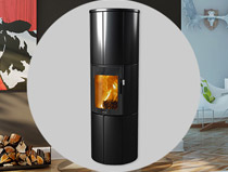 Lotus Maestro Black Magic Door Stove