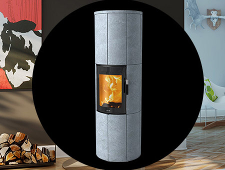 Lotus Maestro Magic Door wood burning stove