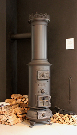 Westbo Classic wood burning stove - black